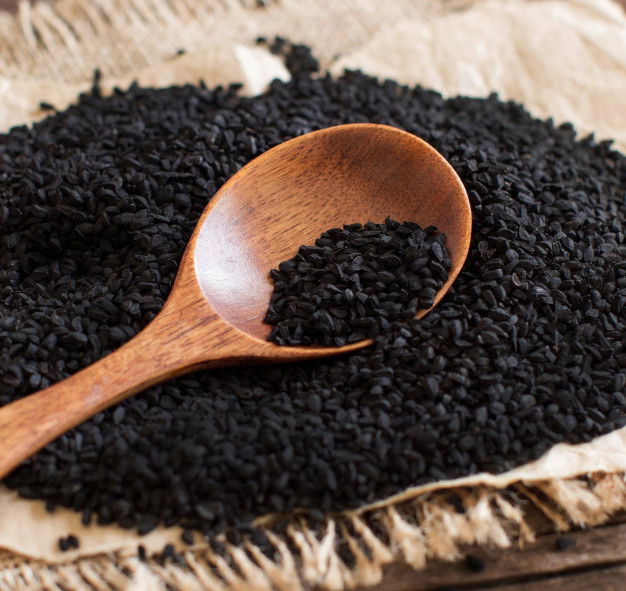 Nigella Sativa Black Cumin With Spoon Close Up 202769 1325