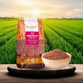 Buy now A fragrant, traditional rice variety from Tamil Nadu, used in festive dishes.