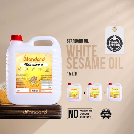 Cold Pressed Oil White Sesame Oil