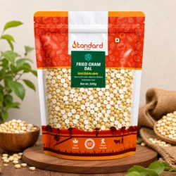 Premium Fried Gram Dal 500g pack by Standard Store, high quality roasted chana dal for cooking and snacking
