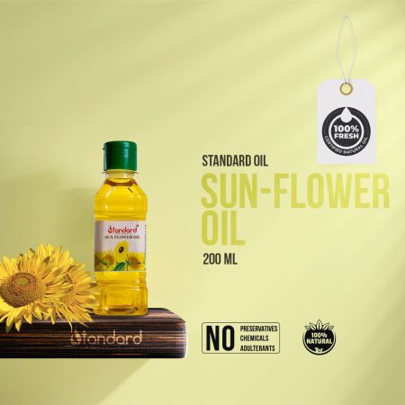 Natural Cold Pressed Sunflower Oil