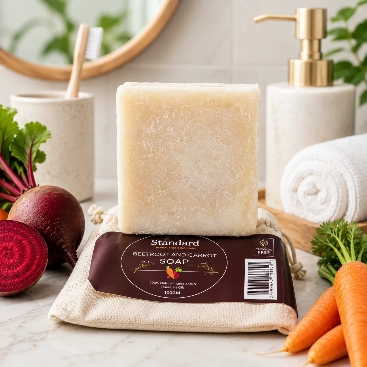 Beetroot And Carrot Soap / เฎชเฏเฎเฏเฎฐเฏเฎเฏ เฎฎเฎฑเฏเฎฑเฏเฎฎเฏ เฎเฏเฎฐเฎเฏ เฎเฏเฎชเฏเฎชเฏ / เฒฌเณเฒเณเฒฐเณเฒเณ เฒฎเฒคเณเฒคเณ เฒเณเฒฏเฒพเฒฐเฒเณ เฒธเณเฒชเณ / เคฌเฅเคเคฐเฅเค เคเคฐ เคเคพเคเคฐ เคธเคพเคฌเฅเคจ / เดฌเตเดฑเตเดฑเตเดฑเตเดฑเตเดเตเดเตเด เดเตเดฏเดพเดฐเดฑเตเดฑเตเด เดธเตเดชเตเดชเต100G 3 Beetroot And Carrot Soap / เฎชเฏเฎเฏเฎฐเฏเฎเฏ เฎฎเฎฑเฏเฎฑเฏเฎฎเฏ เฎเฏเฎฐเฎเฏ เฎเฏเฎชเฏเฎชเฏ / เฒฌเณเฒเณเฒฐเณเฒเณ เฒฎเฒคเณเฒคเณ เฒเณเฒฏเฒพเฒฐเฒเณ เฒธเณเฒชเณ / เคฌเฅเคเคฐเฅเค เคเคฐ เคเคพเคเคฐ เคธเคพเคฌเฅเคจ / เดฌเตเดฑเตเดฑเตเดฑเตเดฑเตเดเตเดเตเด เดเตเดฏเดพเดฐเดฑเตเดฑเตเด เดธเตเดชเตเดชเต100G - Image 3