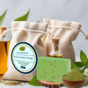 hand made green gram soap