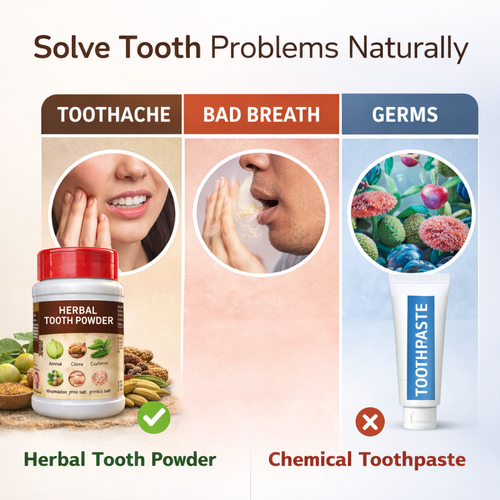 Natural Tooth Powder (100G) 4 Natural Tooth Powder (100G) - Image 4