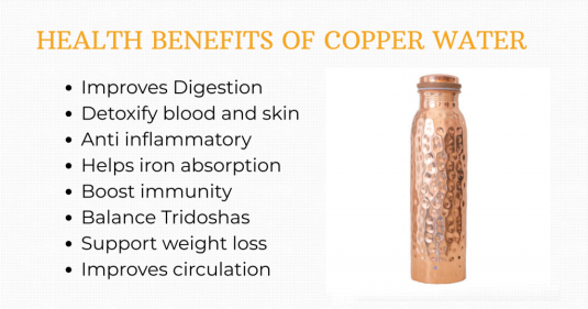 Benefits Of Copper Water
