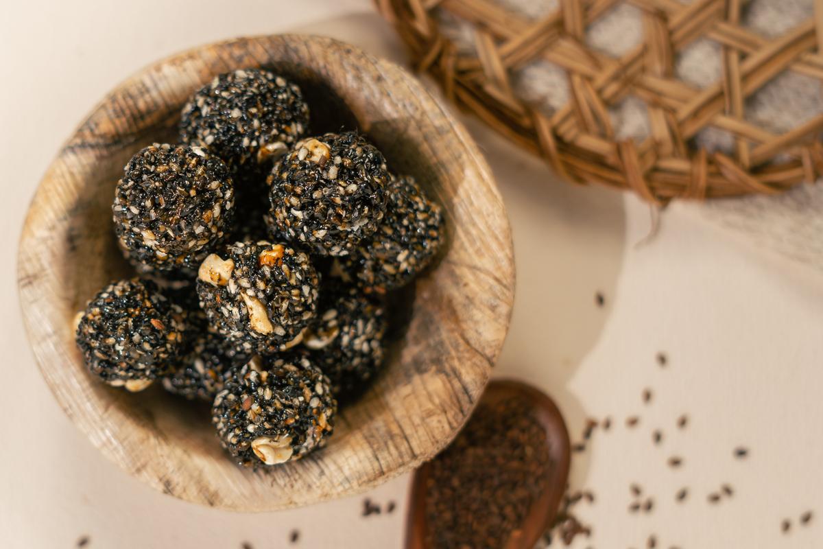 Black Sesame Sweet balls