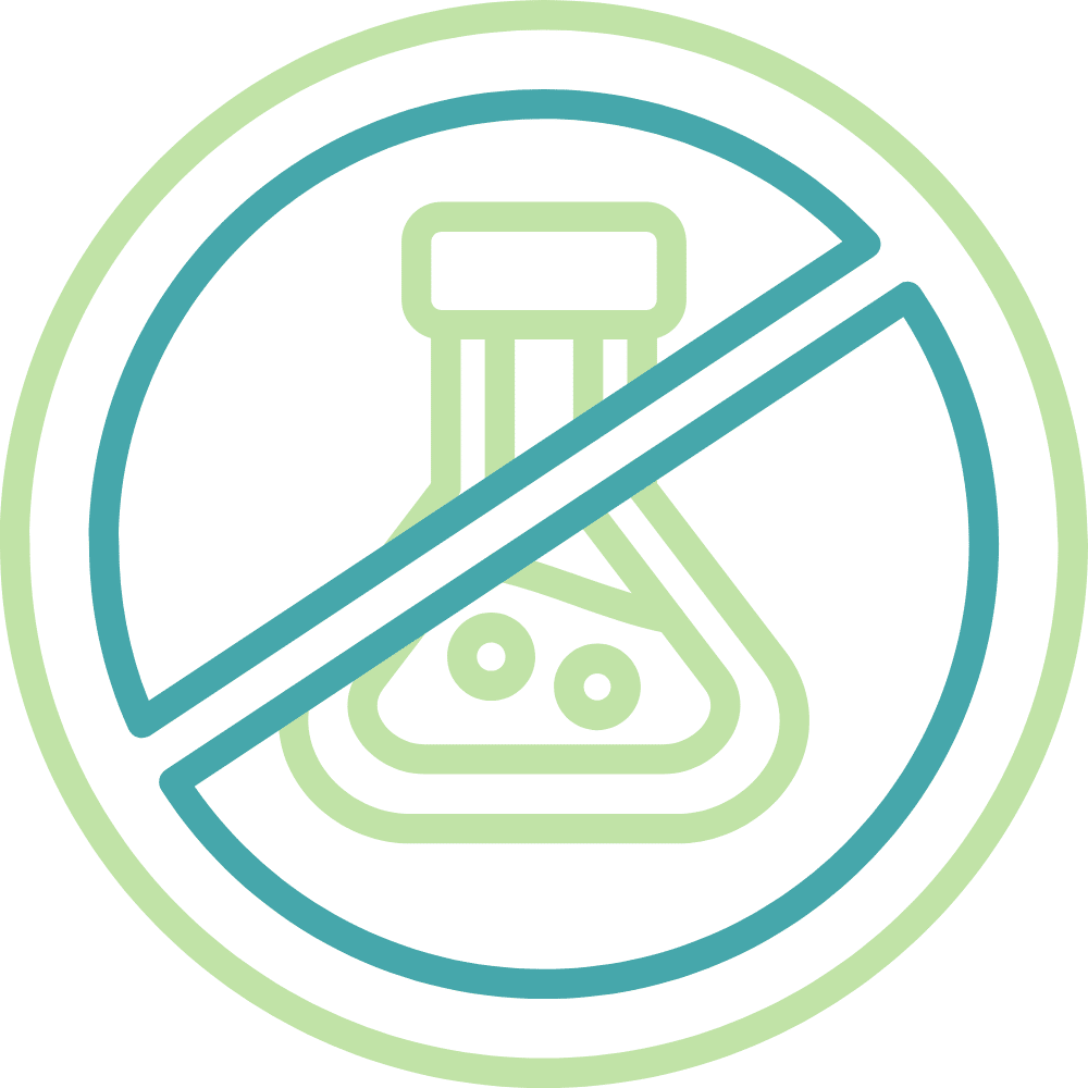 “Chemical-free natural product made without artificial additives or harmful chemicals.”