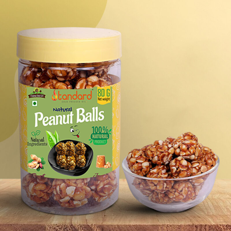Peanut Chikki Balls