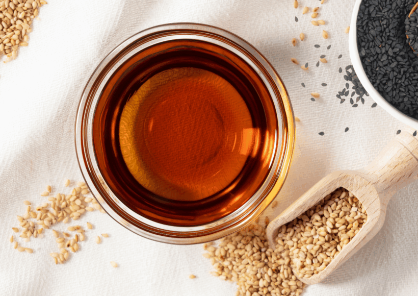 Cold Pressed Sesame Oil, Also Known As Gingelly Oil Or Til Oil, Pure And Natural For Cooking And Health Benefits