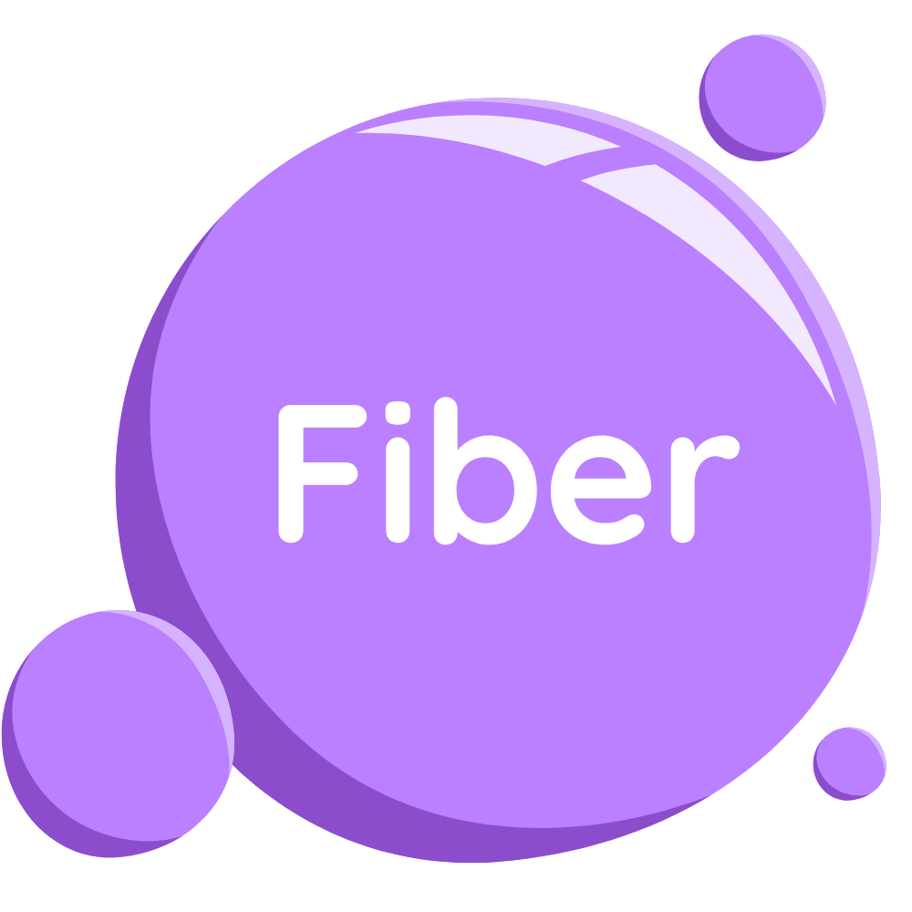 "Natural source of dietary fiber supporting healthy digestion" "Fiber-rich ingredients that promote gut health and regularity"