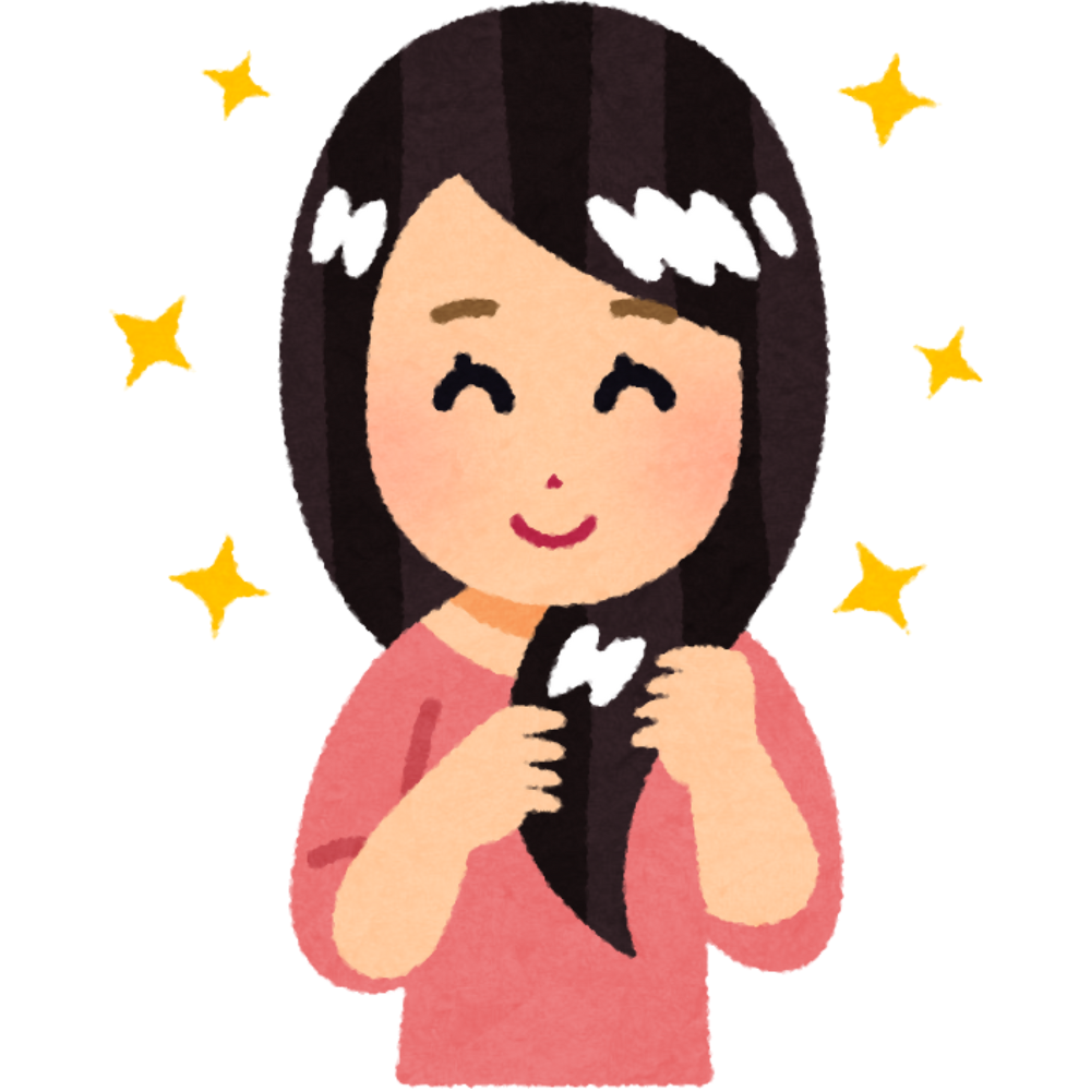 “Natural foods and oils promoting healthy, strong hair”