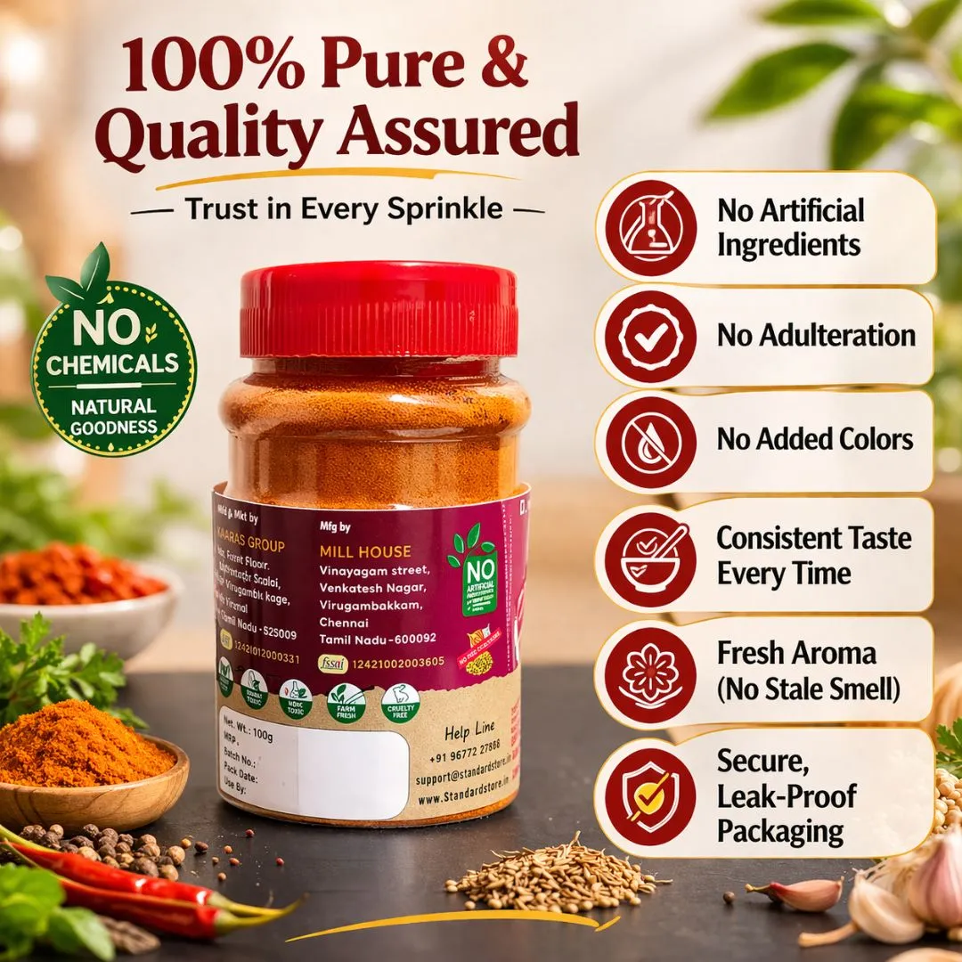 Kashmri Red Chilli Powder 100G 5 Kashmri Red Chilli Powder 100G - Image 5