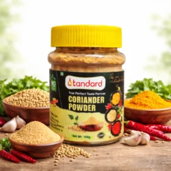 Standard coriander powder 100g jar fresh and pure spice with natural ingredients