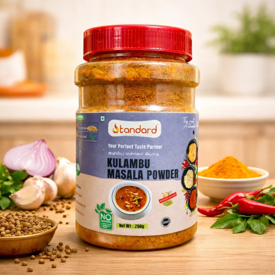 Standard kulambu masala powder 250g natural South Indian spice mix with no artificial ingredients