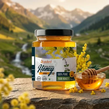 Acacia honey 300g jar pure raw natural honey with golden color premium quality honey