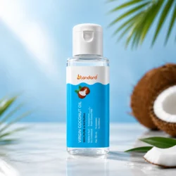 Virgin Coconut Oil made from fresh coconut milk, 100% pure and natural, chemical-free and unrefined.