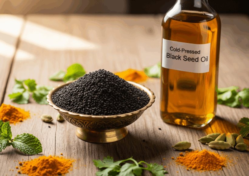 &Quot;करुंजीरगम (काळे जिरे / Black Cumin / Nigella Seeds) – आरोग्य फायदे, औषधी गुणधर्म, पचन सुधारणा, रोगप्रतिकारक शक्ती आणि सौंदर्य उपयुक्तता&Quot;