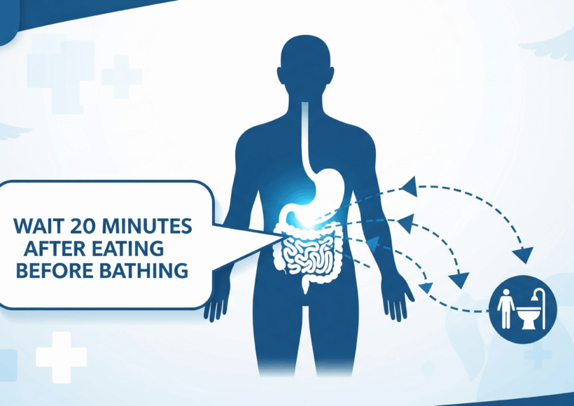 Should You Take A Bath Immediately After Eating? Ayurvedic And Modern Health Tips On Bathing After Meals.