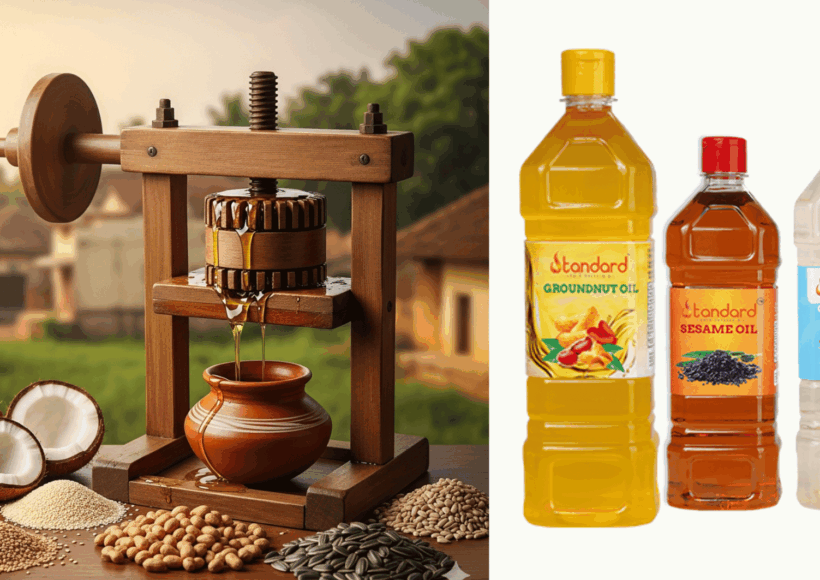 तुम्ही सर्वोत्तम लाकडी घाणा तेल (Cold Pressed Oil) घाऊक दरात शोधत आहात का? आम्ही तुम्हाला उच्च प्रतीचे, नैसर्गिक आणि शुद्ध तेल परवडणाऱ्या किंमतीत तसेच मोठ्या प्रमाणात सवलतीच्या दरात उपलब्ध करून देतो. हे आरोग्यसजग ग्राहक आणि व्यवसाय या दोघांसाठीही योग्य आहे. आमच्या विस्तृत निवडीतून तुम्हाला उत्कृष्ट गुणवत्ता आणि किंमत मिळेल. आजच खरेदी करा आणि प्रीमियम लाकडी घाणा तेलाचे फायदे अनुभवून पहा.