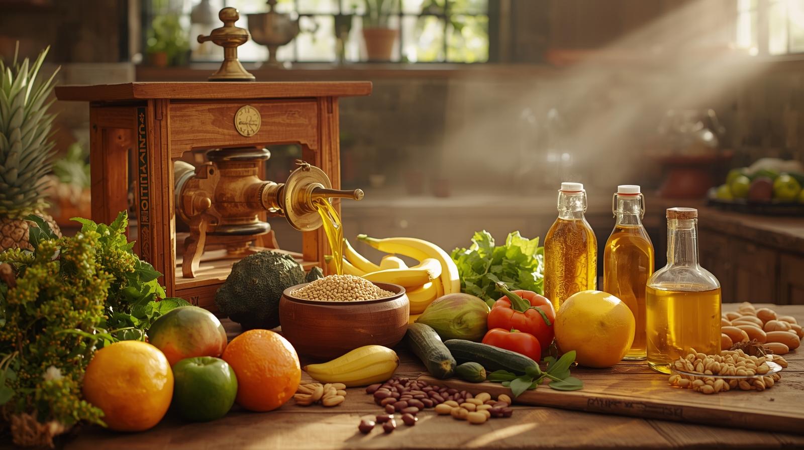 Cold Pressed Oil In A Traditional Wooden Container Showcasing Its Natural Nutrients And Health Benefits.