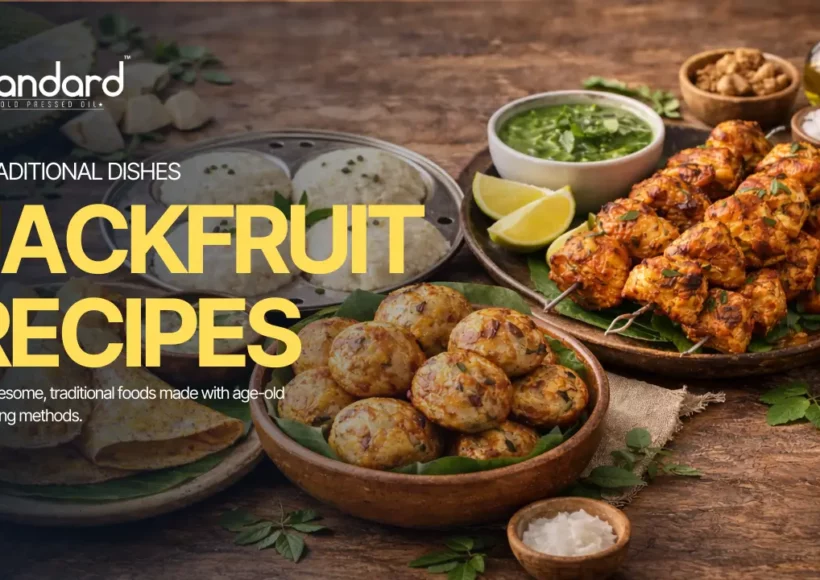 Raditional South Indian Jackfruit Recipes Including Idli, Paniyaram, Dosa, And Grilled Jackfruit Dishes Made With Cold-Pressed Oils