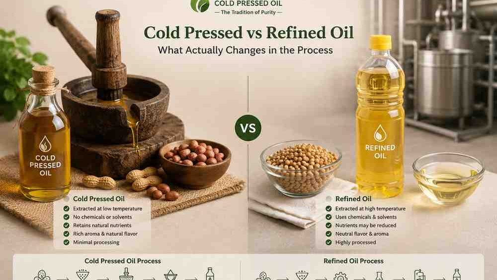 Cold Pressed Vs Refined Oil