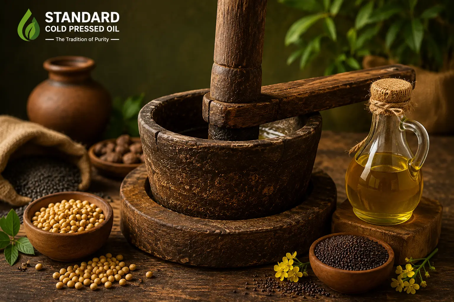Kachi Ghani Oil: The Traditional Indian Method Still Worth Using 1 Kachi Ghani Oil