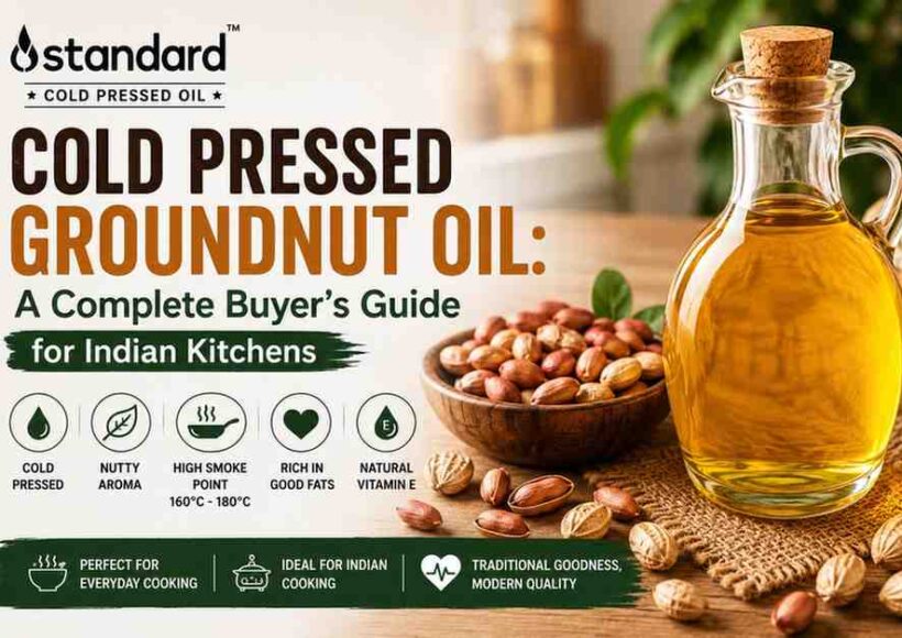 100% Natural Groundnut Oil For Indian Cooking
