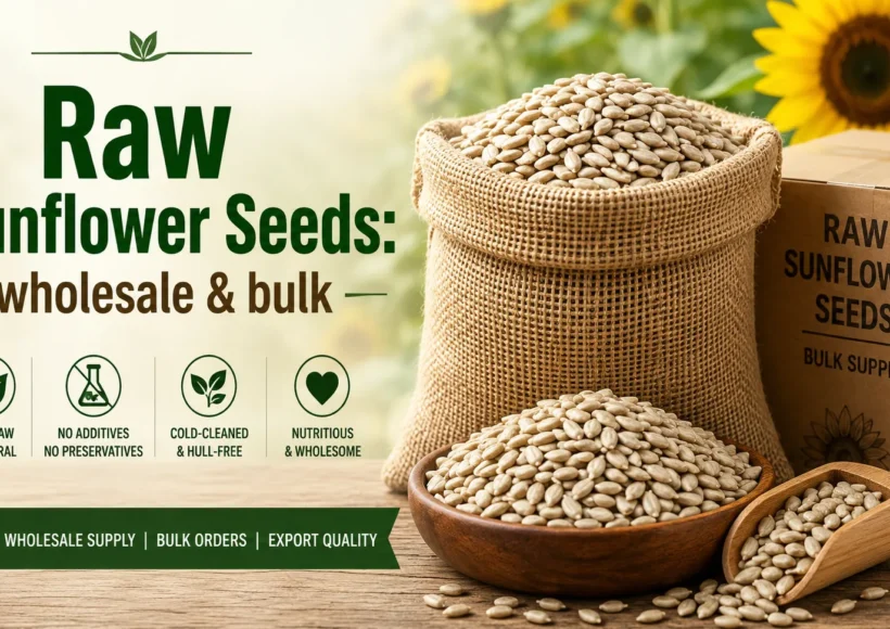 Raw Sunflower Seeds: The Nutrient-Dense Superfood Your Kitchen Needs 2 Indway Fresh Supplies Raw Sunflower Seeds In Bulk To A Range Of Business Buyers Across South India.