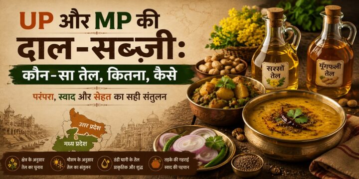 UP और MP की दाल-सब्ज़ी में कौन-सा तेल इस्तेमाल होता है? क्षेत्र के हिसाब से समझें