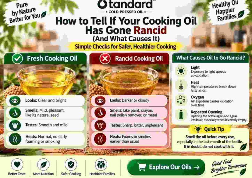 How To Tell If Your Cooking Oil Has Gone Rancid (And What Causes It) 1 Cooking Oil Gone Rancid