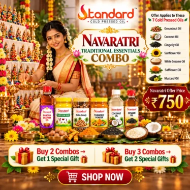 avaratri Traditional Essentials Combo by Standard Cold Pressed Oil